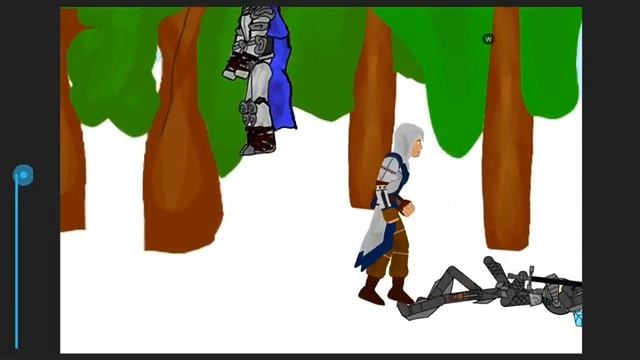 Assassin's Creed 3 Animation - Drawing cartoons 2