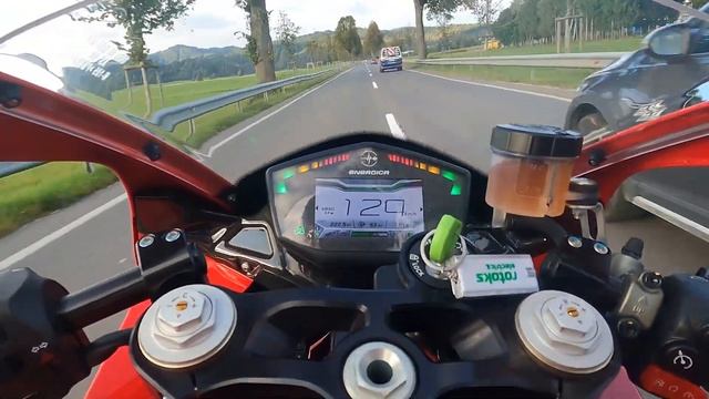 2022 Energica Ego Top Speed Test  topspeed  top energetic bike electric electricbike
