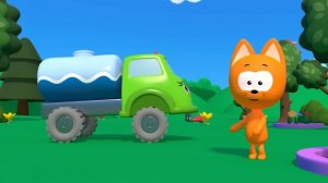 Поливалка - Котенок Котэ - Песенки для малышей