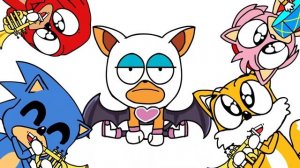 Мем «Ежик Соник»! Руж и Соник -Анимация Соника