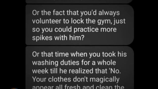 Haikyuu text//I Admire Him//SakuAtsu, SakuUshi, etc