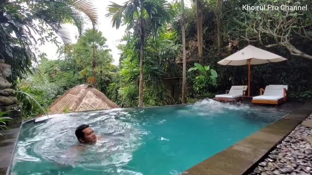 Romantic Villa Ubud Bali - The Udaya Resort Ubud - Drone Video