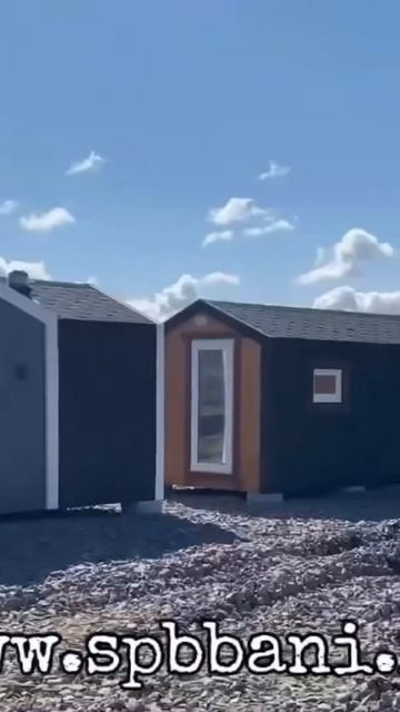 Готовые мобильные бани от СПБбани www.spbbani.ru