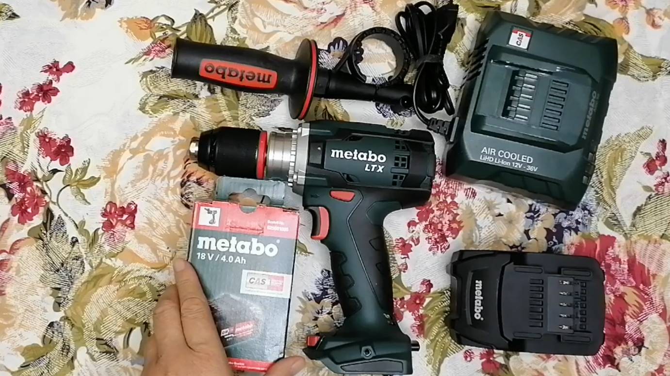 Распаковка и обзор шуруповерта metabo BC 18 LTX Impuls