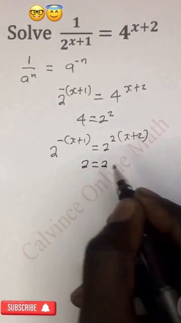 Solving Exponential Equations Made Easy | Step-by-Step Tutorial with Example