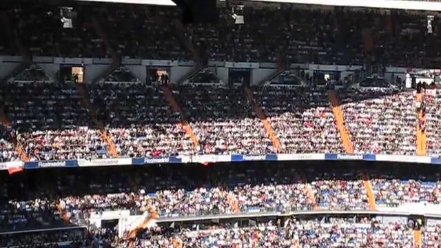 Santiago Bernabéu last row view смотреть онлайн