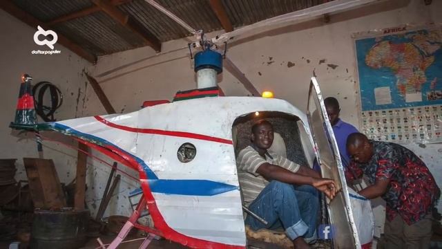 Dari Motor Bekas Petani ini Buat Inovasi Helikopter Sederhana Rakitan Sendiri смотреть онлайн