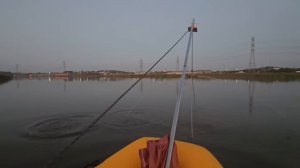 ПОЙМАЛ КРУПНЫХ РЫБ на паук с лодки. вечерний выезд #fishing #낚시 #рыбалка #carpfishing #паукподъемник