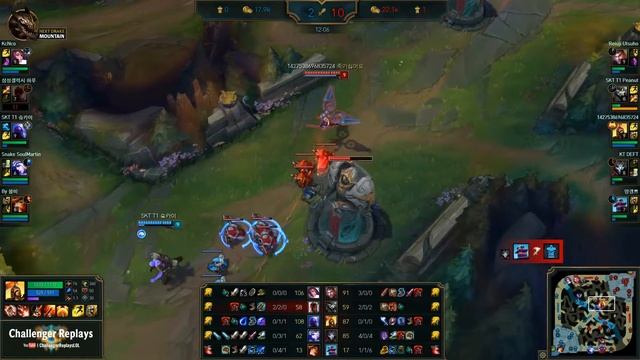 Kayle Mid vs Ryze - MaHa - KR Challenger Patch 7.3