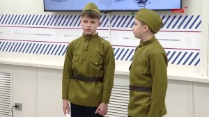 Урок мужества «Маленькие герои большой войны» в Штабе общественной поддержки Единой России