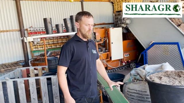 Саджальна лінія для висаджування та пересаджування рослин