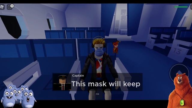 The grizzly & The Lemmings Found Monster Ni Airplane 😱 | Roblox Airplane Story Bulbule and MotaBhal смотреть онлайн