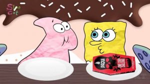 SPONGEBOB Vs PATRICK MUKBANG ANIMATION COMPLETE EDITION | SLIME CAT