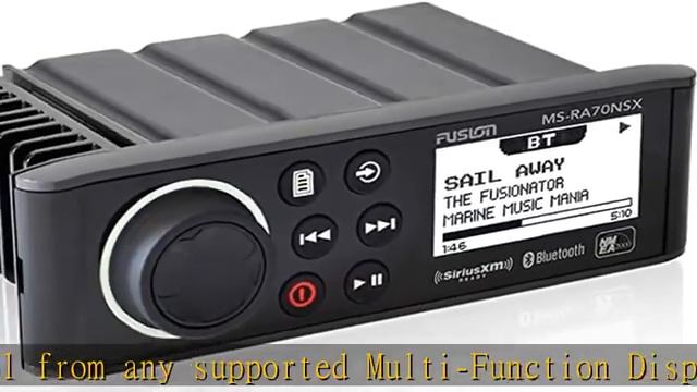 Fusion MS-RA70NSX NMEA 2000 SiriusXM-Ready Marine Entertainment System