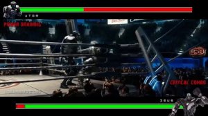 Atom vs Zeus |Reel Steel| With Healtbars