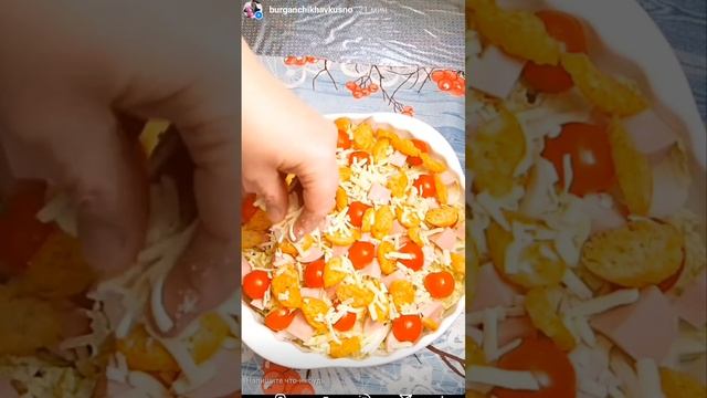САЛАТ С ВЕТЧИНОЙ ИЗ ИНДЕЙКИ👌👌👌