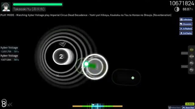 Imperial Circus Dead Decadence - Yomi Yori [Reverberation] 7* pass