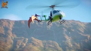Pteranodon Attacks Helicopter | Quetzalcoatlus | Jurassic World Evolution 2