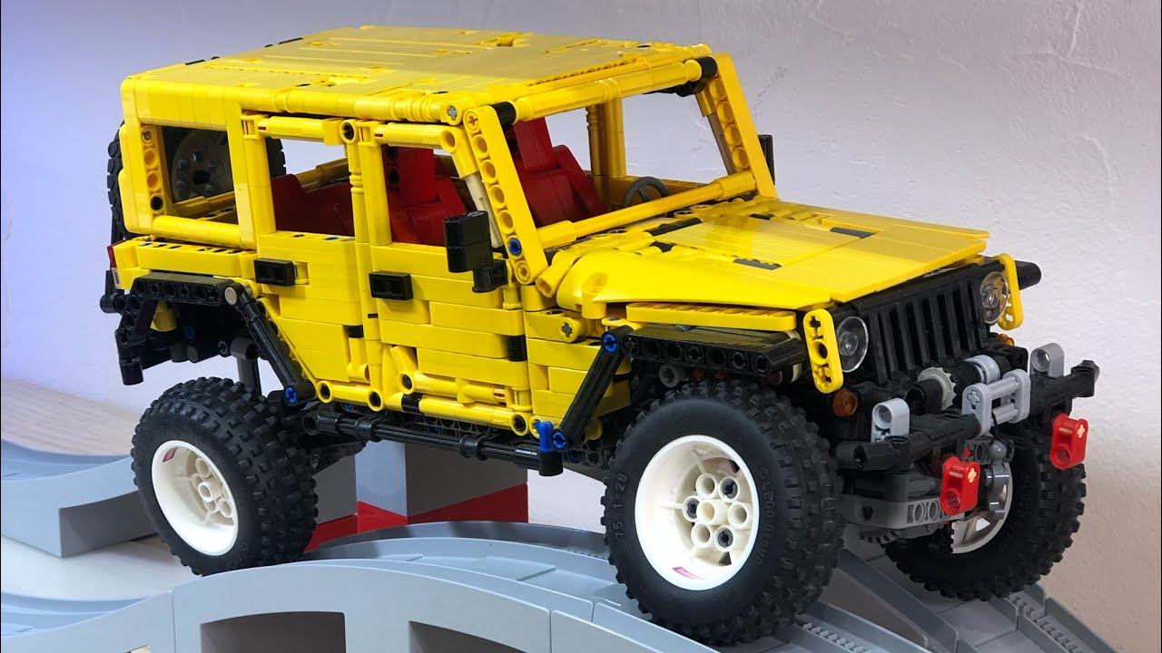 LEGO Jeep Wrangler. @madoca1977 на Дупло горке. PF XL, SERVO, 3S lipo, RC Brick смотреть онлайн