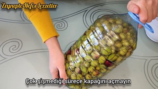 ❗Uzun Süre Dayanan  Evde  Yeşil Çizme  Zeytin Yapımı