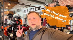 ПОМЕНЯЛ датчик нейтрали на Harley Davidson Road King 2002. 3.25