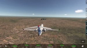 Как посадить самолёт в РФС