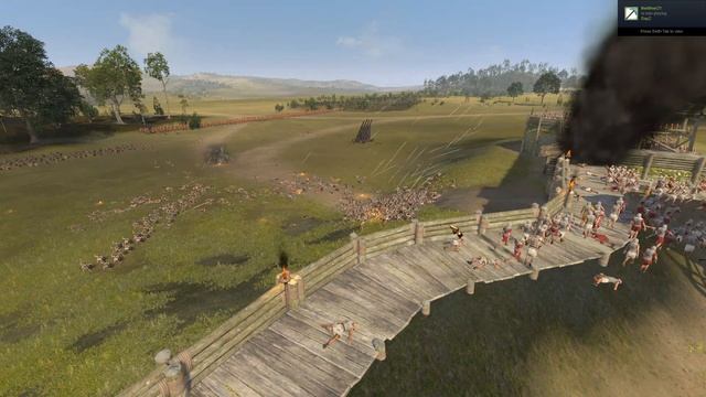 Total War Rome 2 Roman Army vs Rebel Army смотреть онлайн