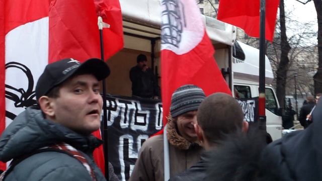 Николай Авдеев на марше "Нефть принадлежит народу!" смотреть онлайн