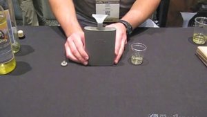 Vargo Outdooors Titanium Funnel Flask