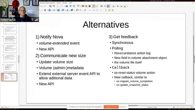 OpenStack Cinder Antelope PTG Recording - Day 3 (10/20/2022) - Part 1