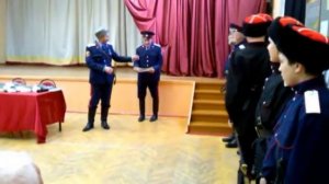 Атаман ХКО "Южное Бутово" наградил казачат и поздравил ветеранов