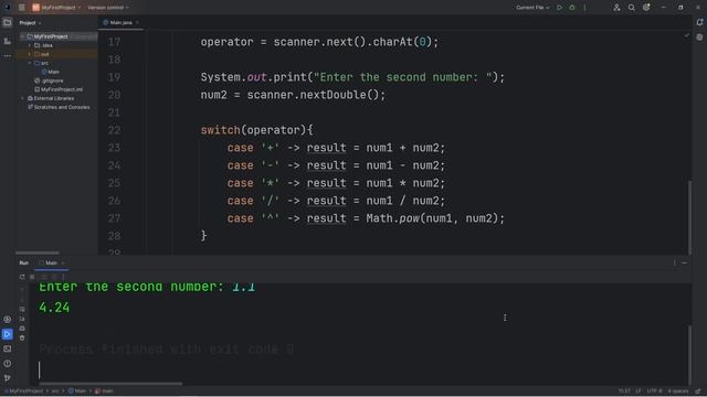 Lets code a Java CALCULATOR program _19