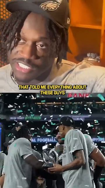A.J. Reflects on joining the Eagles