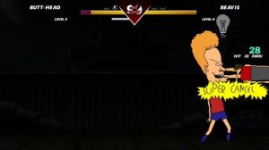 BUTT HEAD vs BEAVIS - Highest Level Incredible Epic Fight!