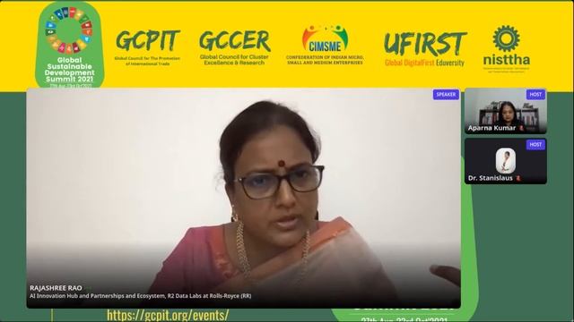 SDG4 GSDS2021: Unpacking Sustainable Development Goal 4 by Ms. Rajashree Rao