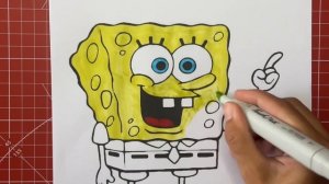 Губка Боб Квадратные Штаны Раскраска / Спанч Боб Сквэр Пэнтс / Губка Боб / Раскраски для детей