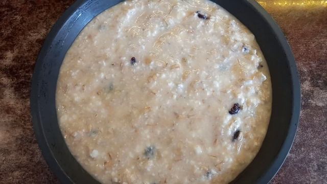 ПП запеканка из овсяных хлопьев с творогом и бананом смотреть онлайн