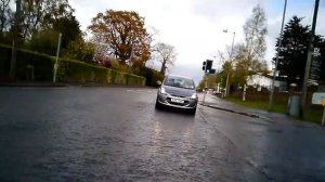 Test of 808 #11 Jumbo Keychain Spy Camera mounted to Top Box of a Scooter