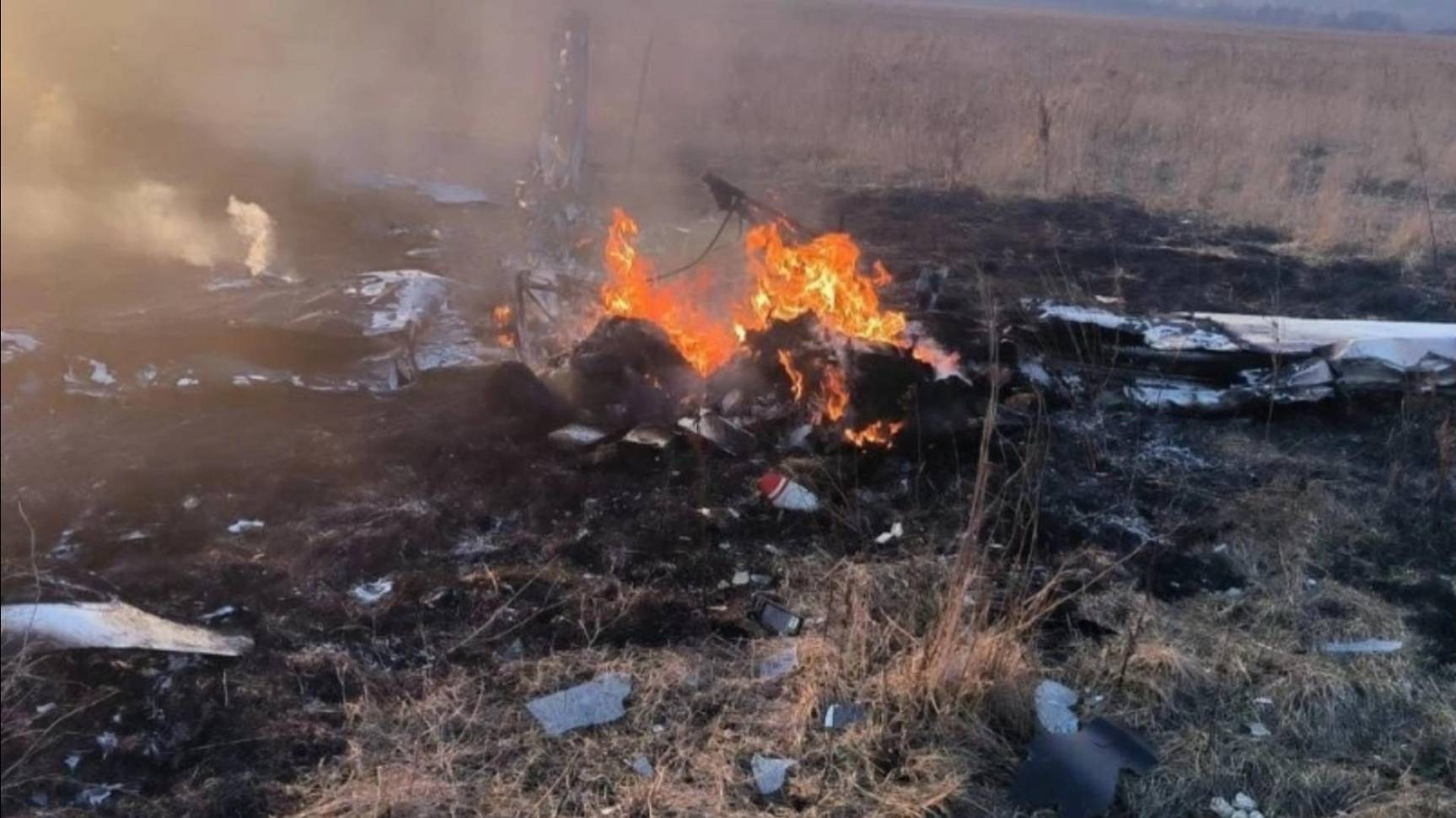 В МЧС подтвердили падение самолета в Подмосковье
