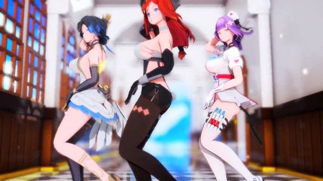 【Snowbreak：Containment Zone MMD／／60FPS】Tess Kotkin x Katya Klein x Enya Murphy 【Quenncard】