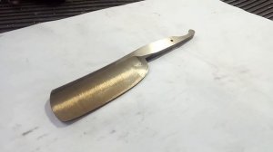 Изготовление опасной бритвы （День 3 ）