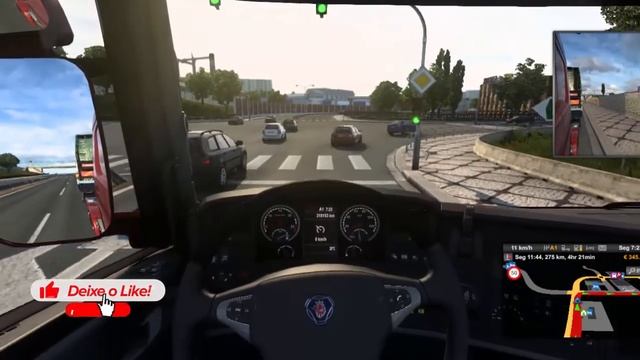 "Como Configurar As Câmeras Internas Na Cabine Do Caminhão No Euro Truck Simulator 2" | "ETS2" смотреть онлайн