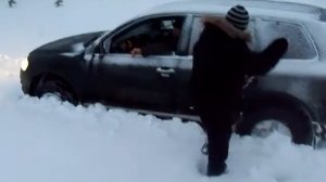 Volkswagen Touareg (Фольксваген Туарег) в снегу - не вездеход.