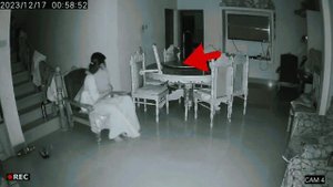 Hunted House"Real Ghost Caught on CCTV Camera | 2024| Don't Scream | P-18 scariest horror video