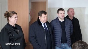 Новую школу в Кизляре посетил депутат Государственной Думы Артем Бичаев