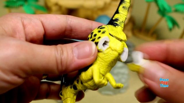 Dinosaurs 3D Puzzles Animals Eggs Surprise Toys - Spinosaurus Ankylosaurus Pteranodon смотреть онлайн