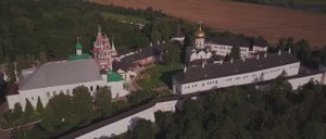 Красивое видео Крещения ребенка. Крестины в Саввино-Сторожевском Ставропигиальном мужском монастыре.