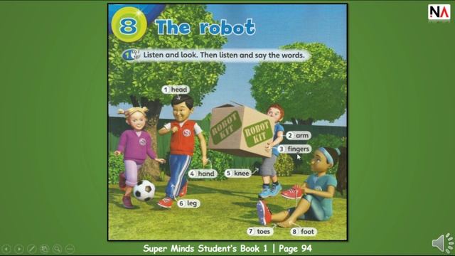 English Year 2 | Unit 8: The Robot | Super Minds Student's Book 1 | Page 94 смотреть онлайн