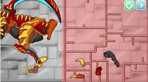 Мультик:Роботы Динозавры Велоцираптор/Cartoon: Robot Dinosaurs Velociraptor