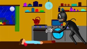 горфилд против мультяшного кота